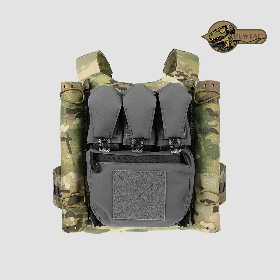 PEW TACTICAL 1 Pair Ferro Style C4 Pouch Backpack Back Panel