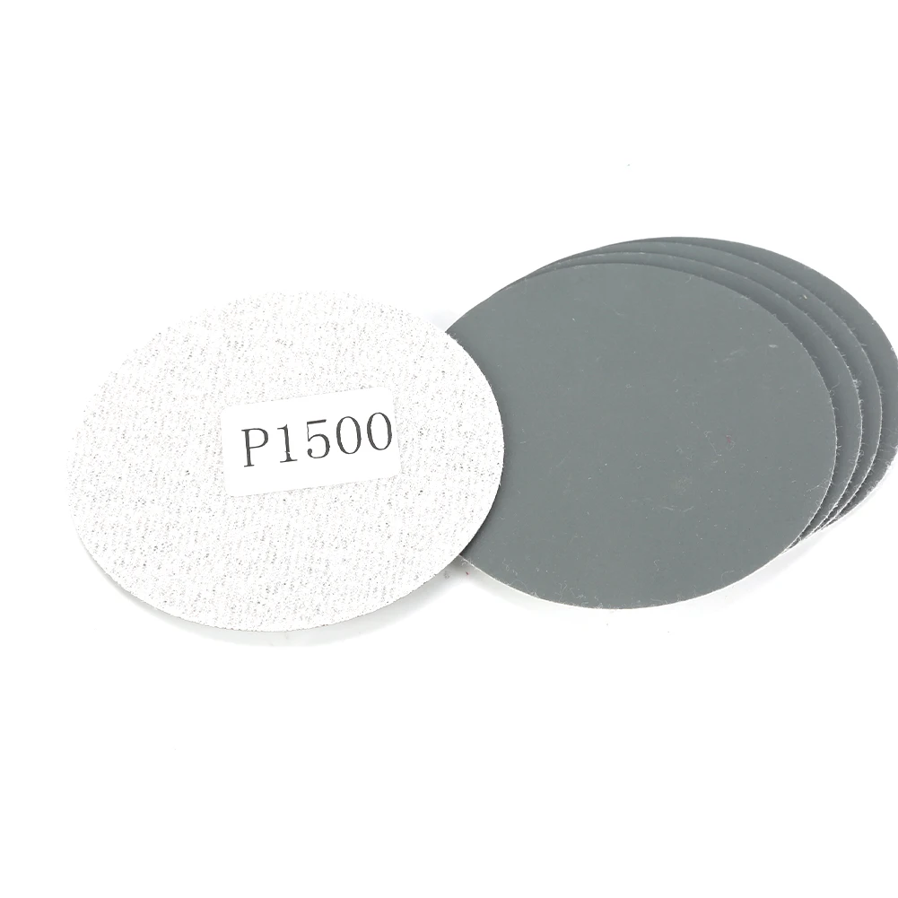 Ferramentas abrasivas impermeáveis para moedor, Sandpapers Set, discos polidos, hastes de limpeza, 1500, 2000, 2500, 4000, 20Pcs, 75mm