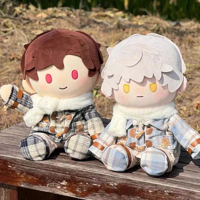 40cm Doll Only Clothes Autumn Replacement Clothing 4-pcs Set Cotton Doll Fashion Casual Clothing Doll Accessories