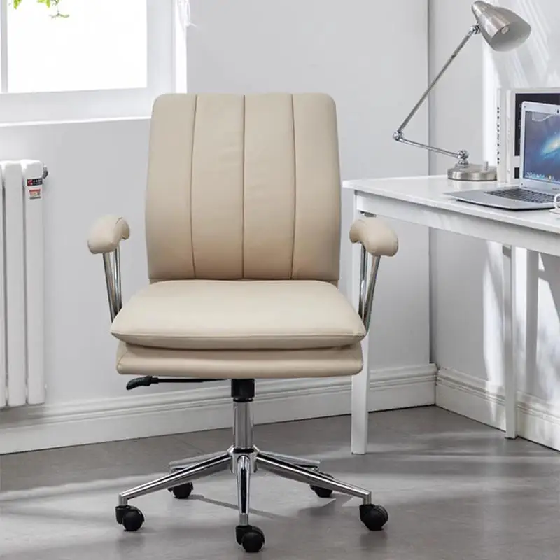 オフィスチェア昇降回転式高弾性スポンジコンピュータチェアホームeスポーツシート背もたれ昼休み椅子