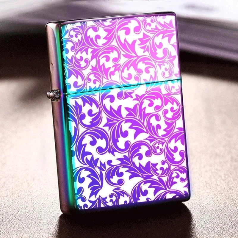 2025 new kerosene lighter windproof cigarette accessories men's gift can be DIY - Image 5