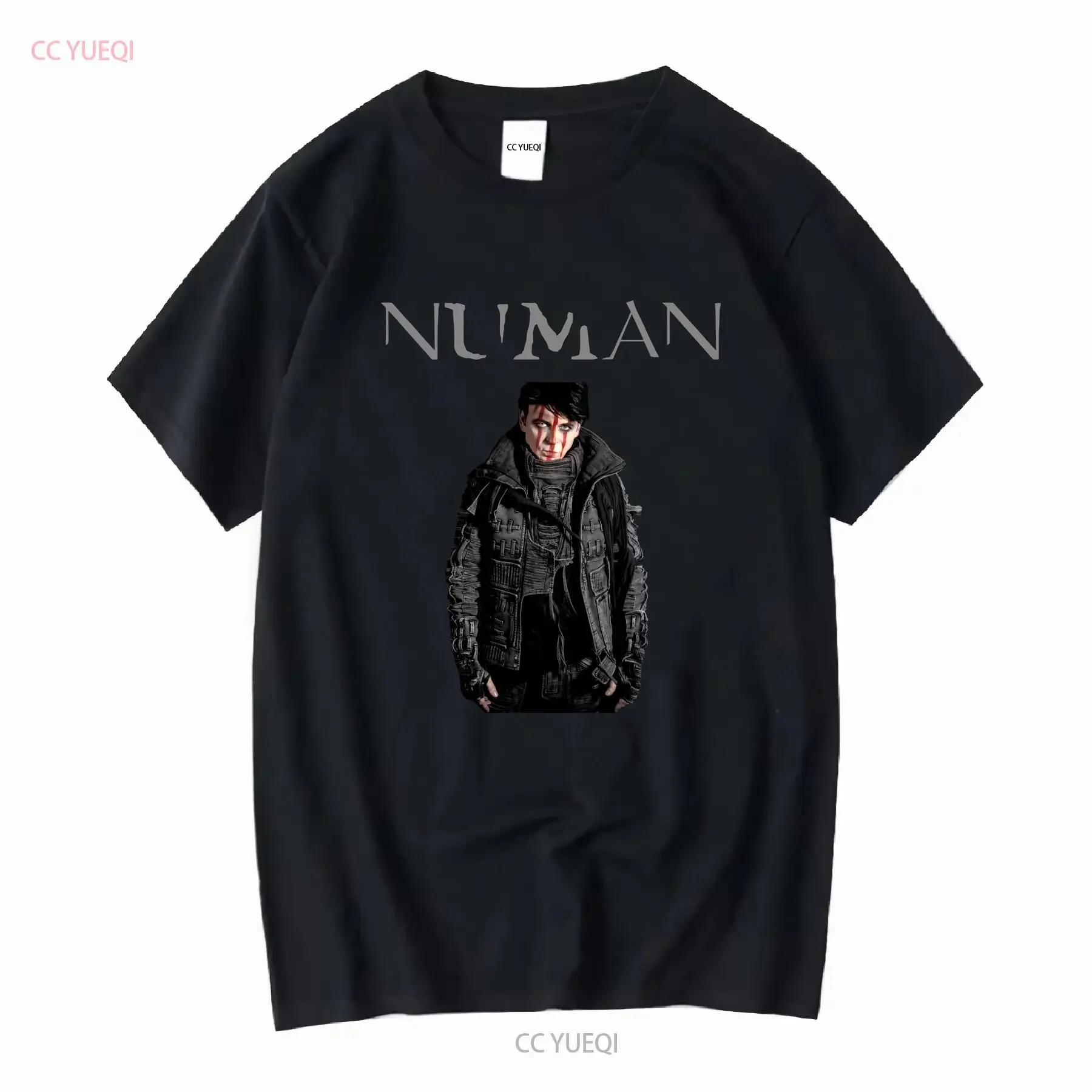 Vintage Gary Numan Album Tour Men T shirt Black Cotton All Size S 4XL YY086 vintage Washed Stretched Comfortable Breathable