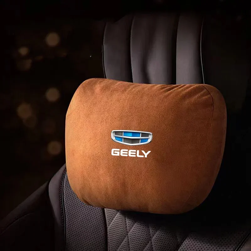 

Top Car Headrest Neck Support Seat Soft Neck Pillow For Geely Chevrolet Volvo Genesis Kia Hyundai mini Volkswagen Lincoln Subaru