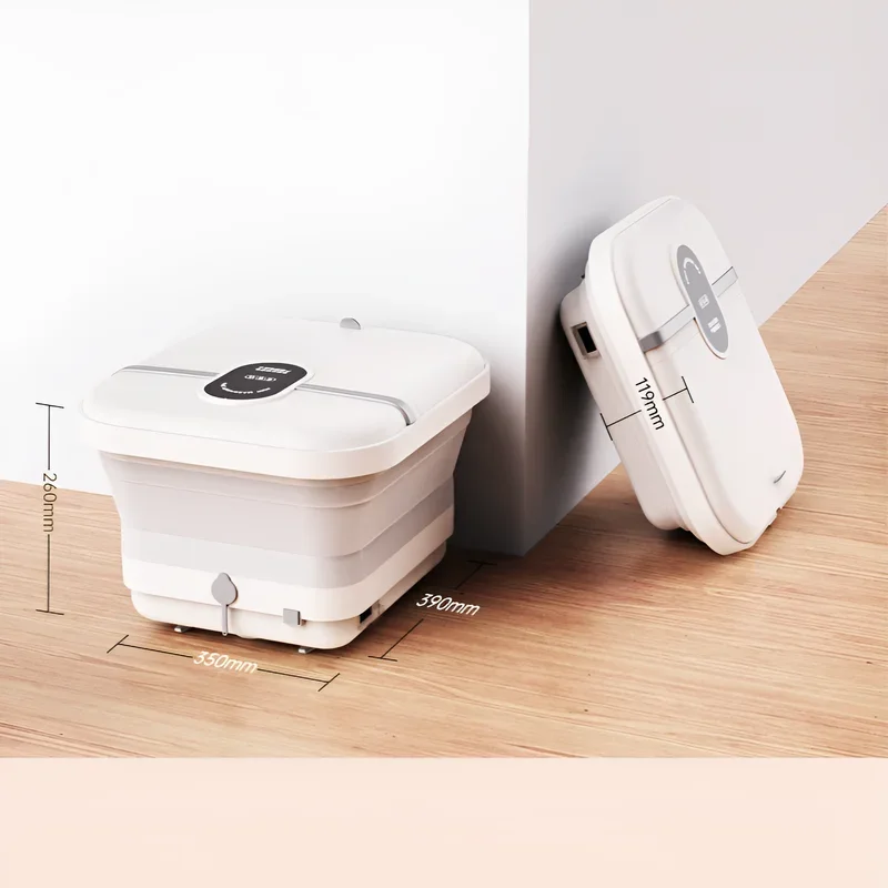 Folding foot bath bucket Portable Automatic Home electric massage foot bath Heating and constant temperature fully automatic