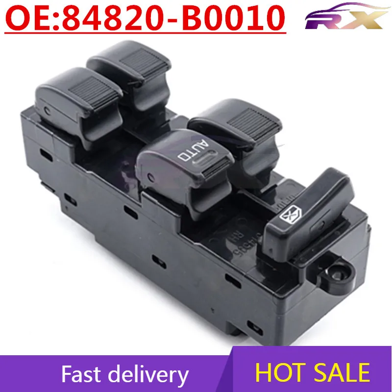 

OEM:84820-B0010 Right-drive Power Window Master Control Switch For Toyota Daihatsu