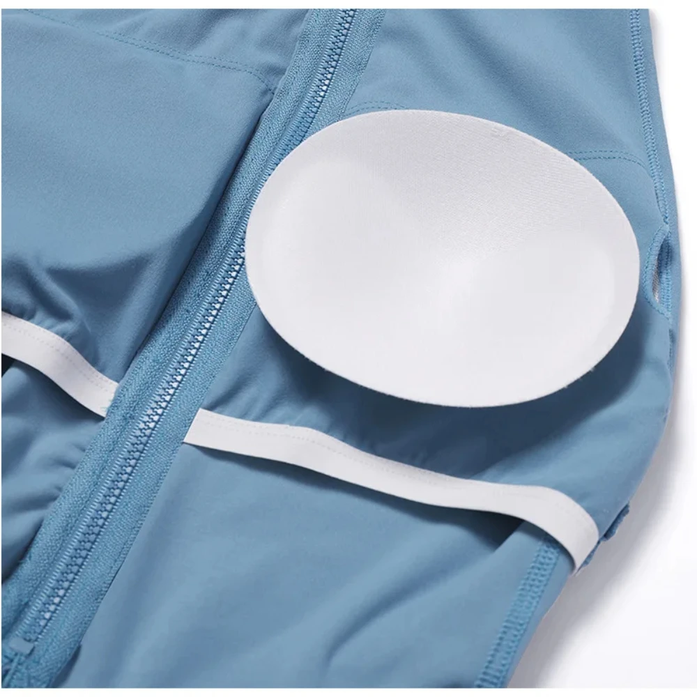 Zipper Yoga Jumpsuit Fitness Sports Overalls Gym Clothing Set Yoga Wear Pilates Workout Clothes Women Outfit Push Up Activewear