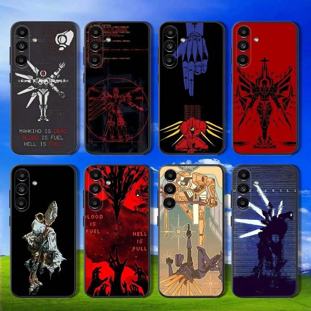 

U-Ultrakill Phone Case For Samsung Galaxy A13,A21s,A22,A31,A32,A52,A53,A71,A80,Soft Black Shell