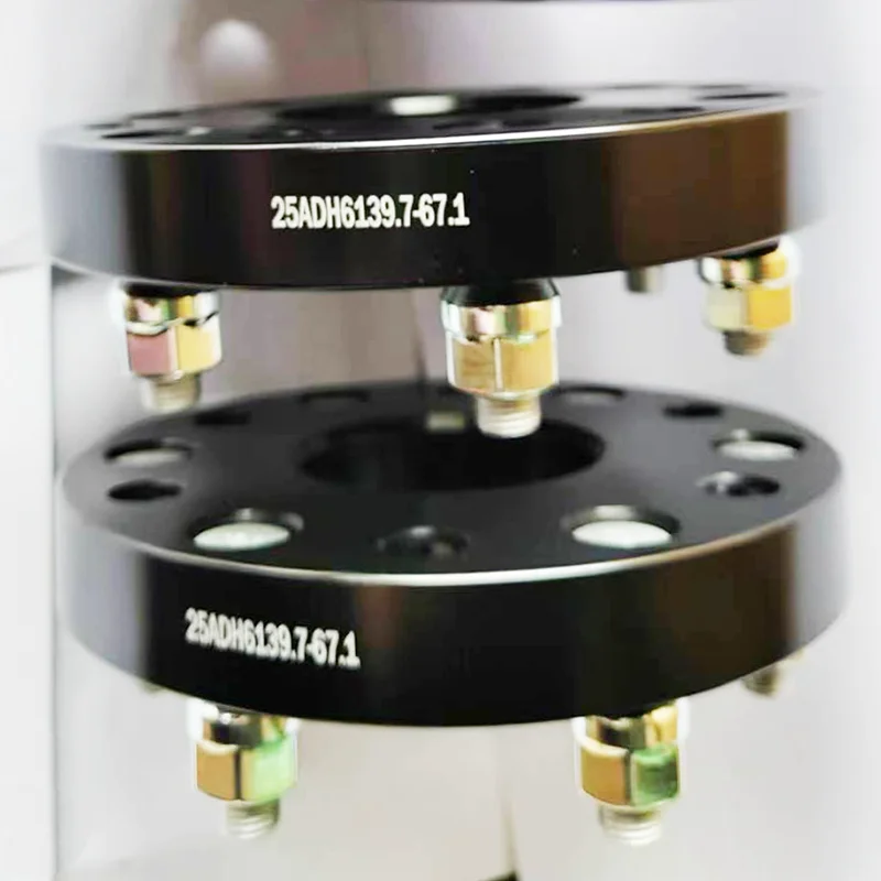 

2PCS 20|25mm PCD 6X114.3 6*4.5" 67.1mm 2.64" Car Hub Centric Aluminum Wheel Spacer wedges Adapter FOR DODGE Mazda Hyundai