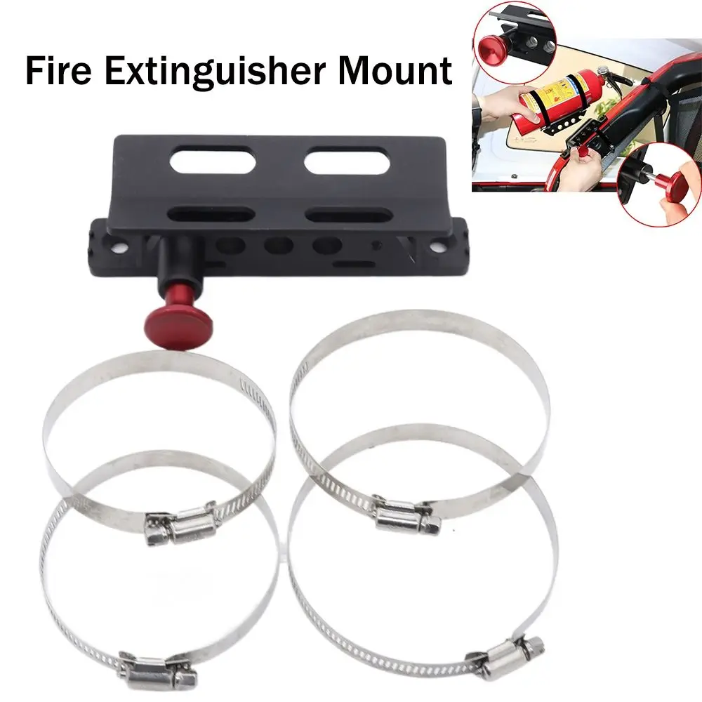 Quick Release Fire Extinguisher Mount Universal Adjustable Mounting Fire Extinguisher Holder Fire Extinguisher Bracket