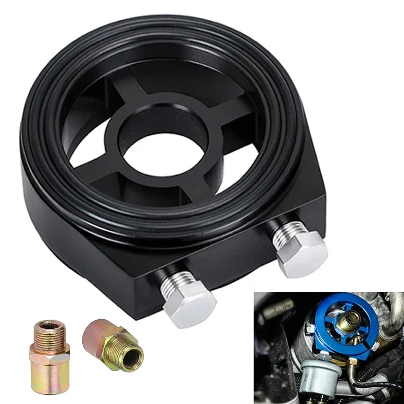 

PQY-Oliefilter Cooler Sandwich Plate Adapter M20 * 1.5 en 3/4-16 Universele Olie Adapter Auto meter PQY6722