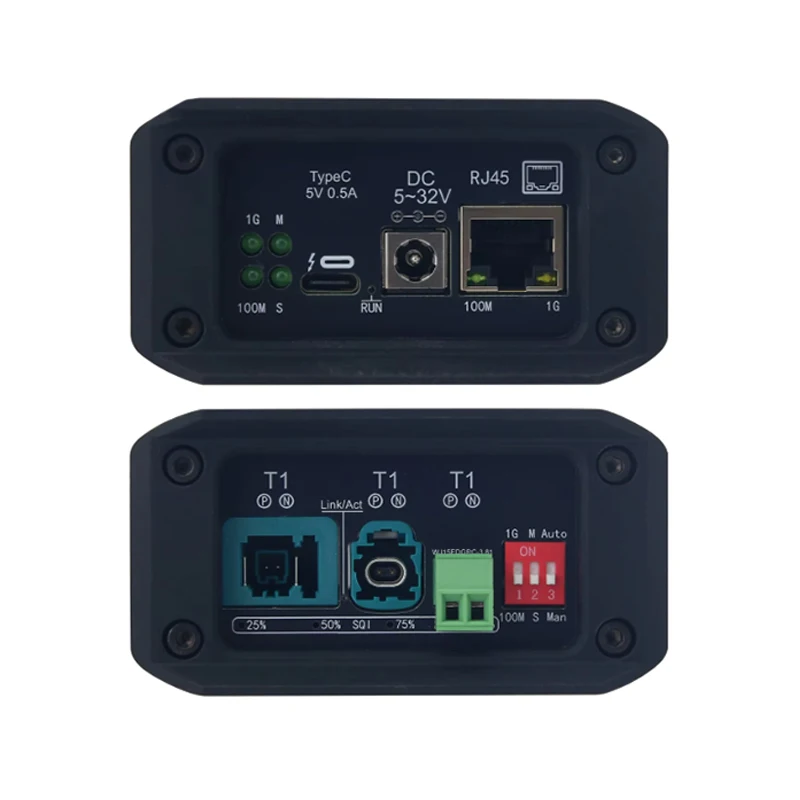 SE1001Pro SPEEDLINK 1000Base-T1 Pro Automotive Ethernet Interface Module to RJ45 Supports Legacy Mode