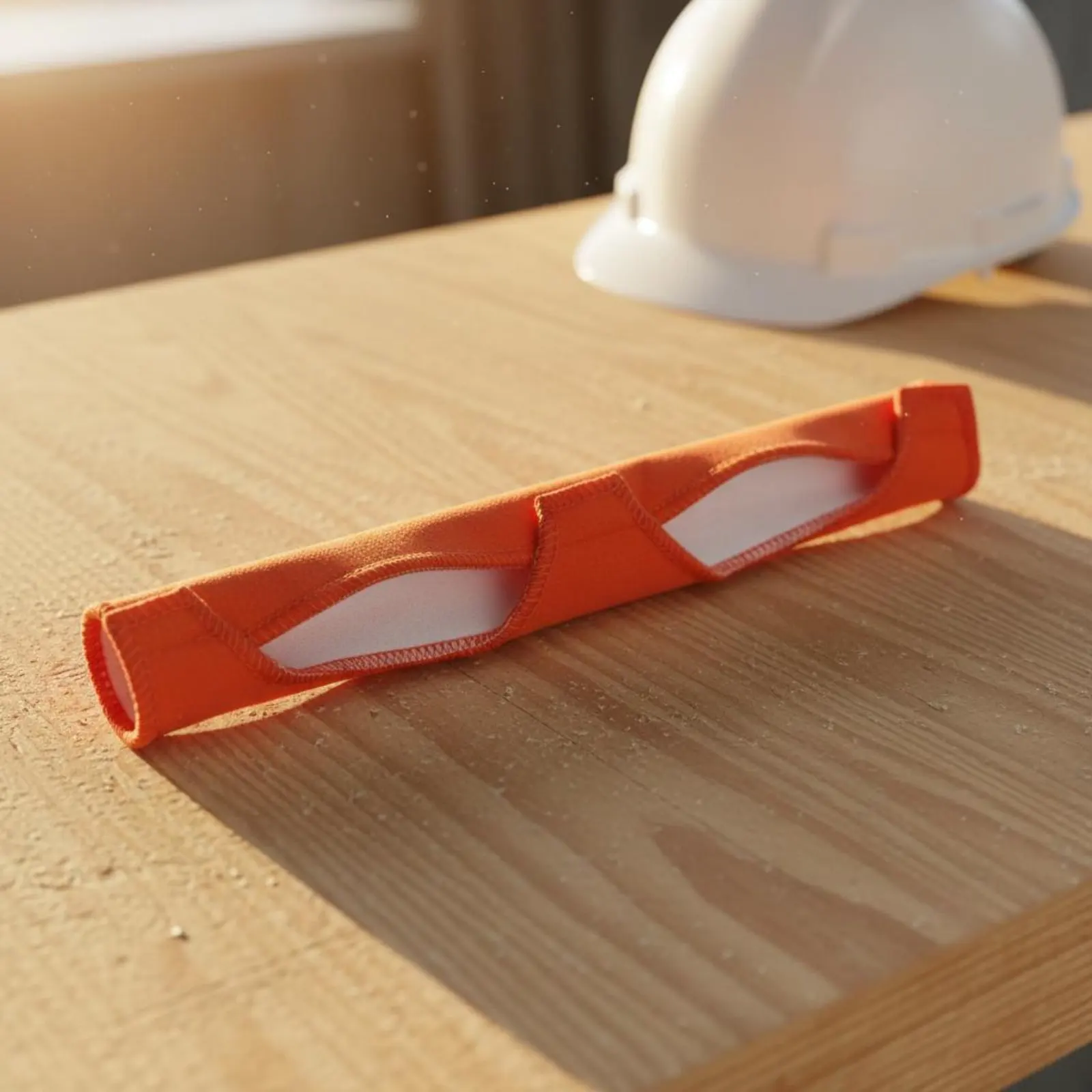 Safety Helmet Sweat Liner Easy Installation Construction Helmet Comfort Pad Hard Hat Sweatband Hook-and-Loop Design