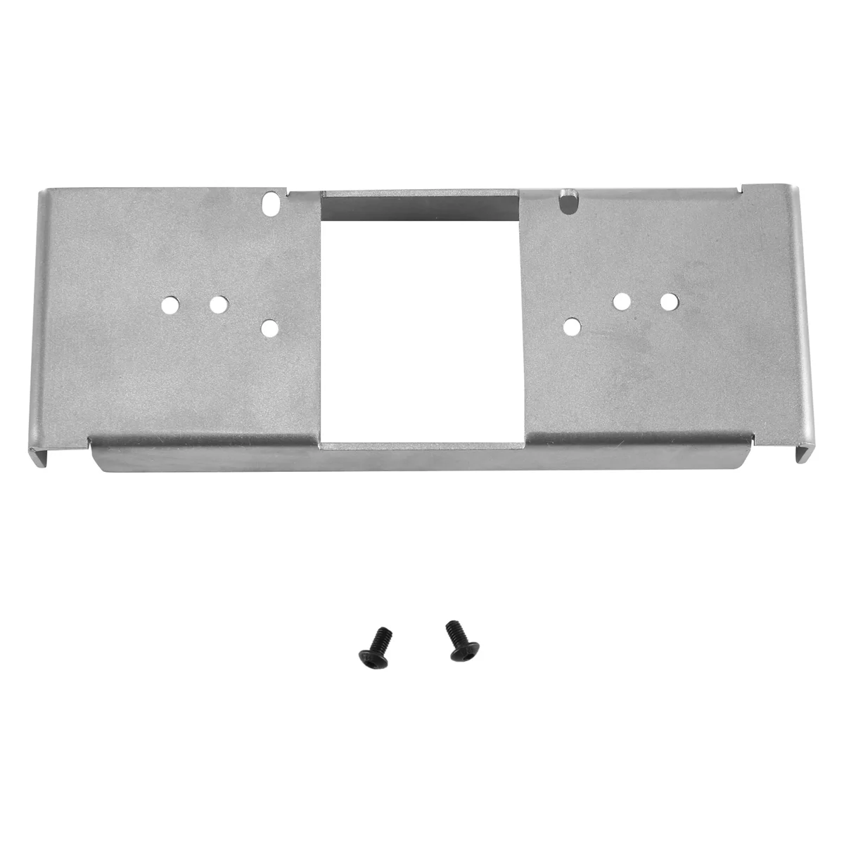 Metal Stainless Steel Battery Mount Plate Battery Holder for 1/14 RC Truck Tractor Car Upgrades Parts