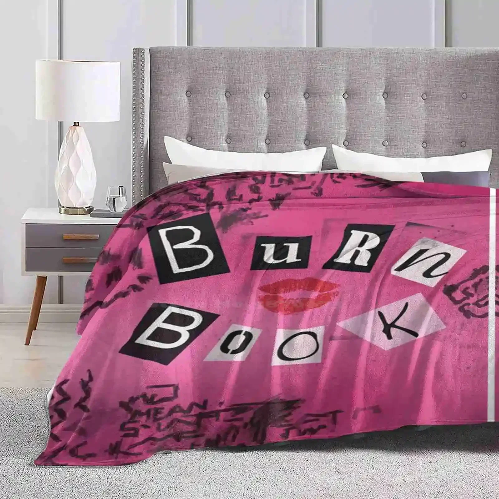 

Забавное модное мягкое одеяло в стиле Mean Girls Burn Book с Реджиной Джорджей Кеди Керона Карен Смит Джинс Норбери Perf