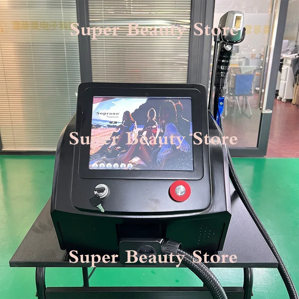 808Nm diode laser Skin rejuvenation painless permanent hair removal beauty instrument 2000W new machine