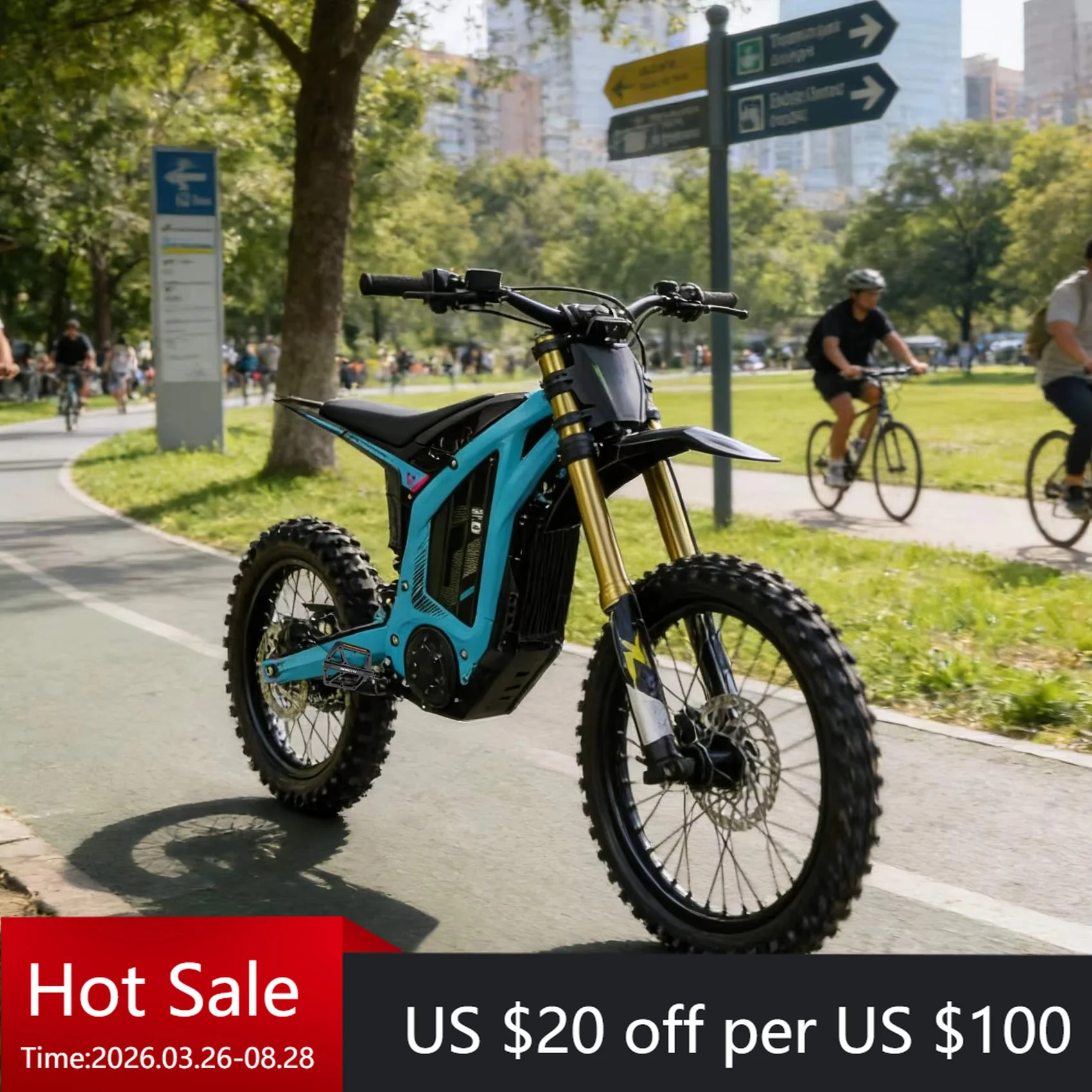 Tc New Arrival Arctic Leopard L1E Edition 72V 35Ah 12K Arctic Leopard Xf Pro Electric Bike, Adult Electric City Bike