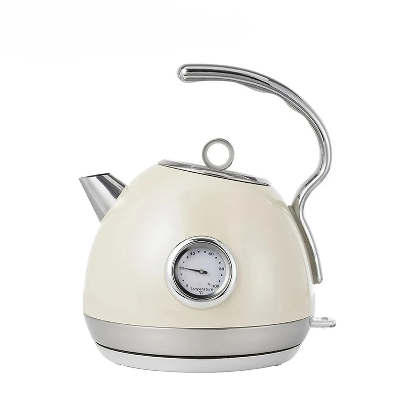 

temperature control Household retro electric kettle hot water large capacity household kettle 316 stainless steel