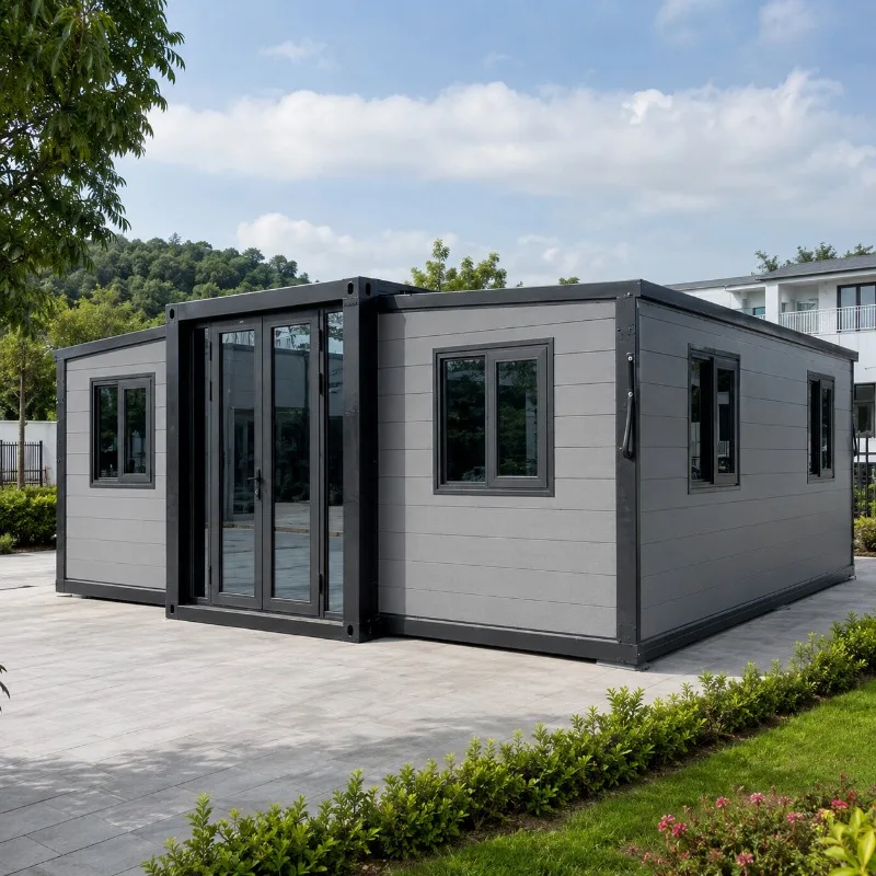 Modern Luxury Container House Families Living 36㎡ Tiny Homes Extended Folding House Expandable Container House for Australia