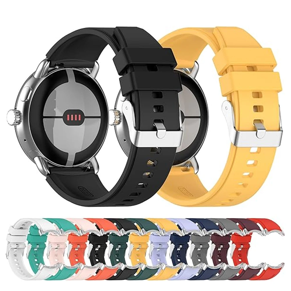 

Sport Silicone band For Pixel Watch 2 Strap Waterproof Replacement belt wristband bracelet correa for Google Pixel Watch bands