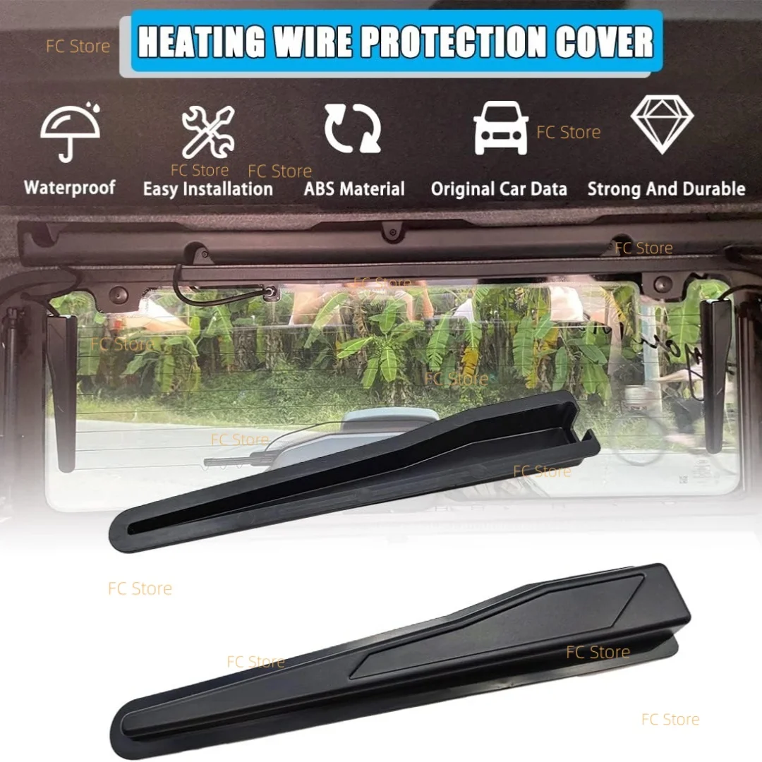 Defroster Wire Protection Compatible with 2/4 Door Bronco & Bronco Sport 2021-2025 2026, Rear Window Heater Wire Cover