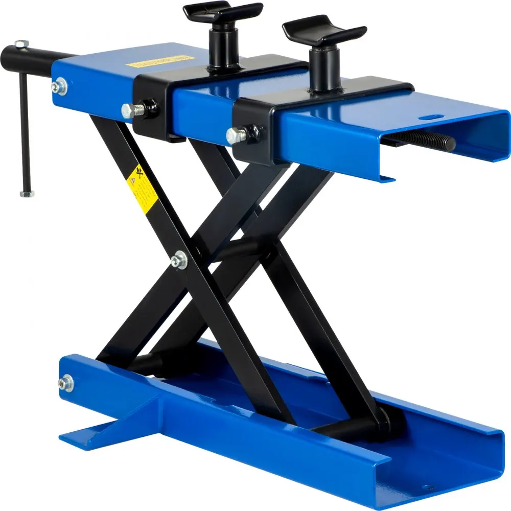 Motorcycle Jack 1100 lb,Scissor Lift Stand with protective paint covered cradles, motorcycle center scissor lift jack,Scissor S