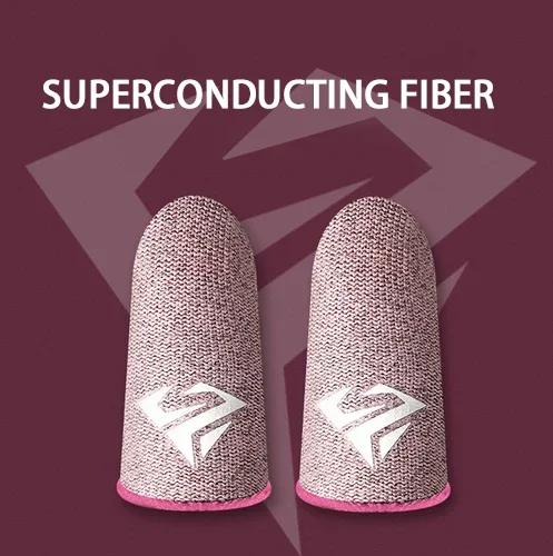 1pcs Gaming Finger Sleeve Breathable Fingertips For PUBG Mobile Games Sweatproof Anti-slip Fingertip Cover