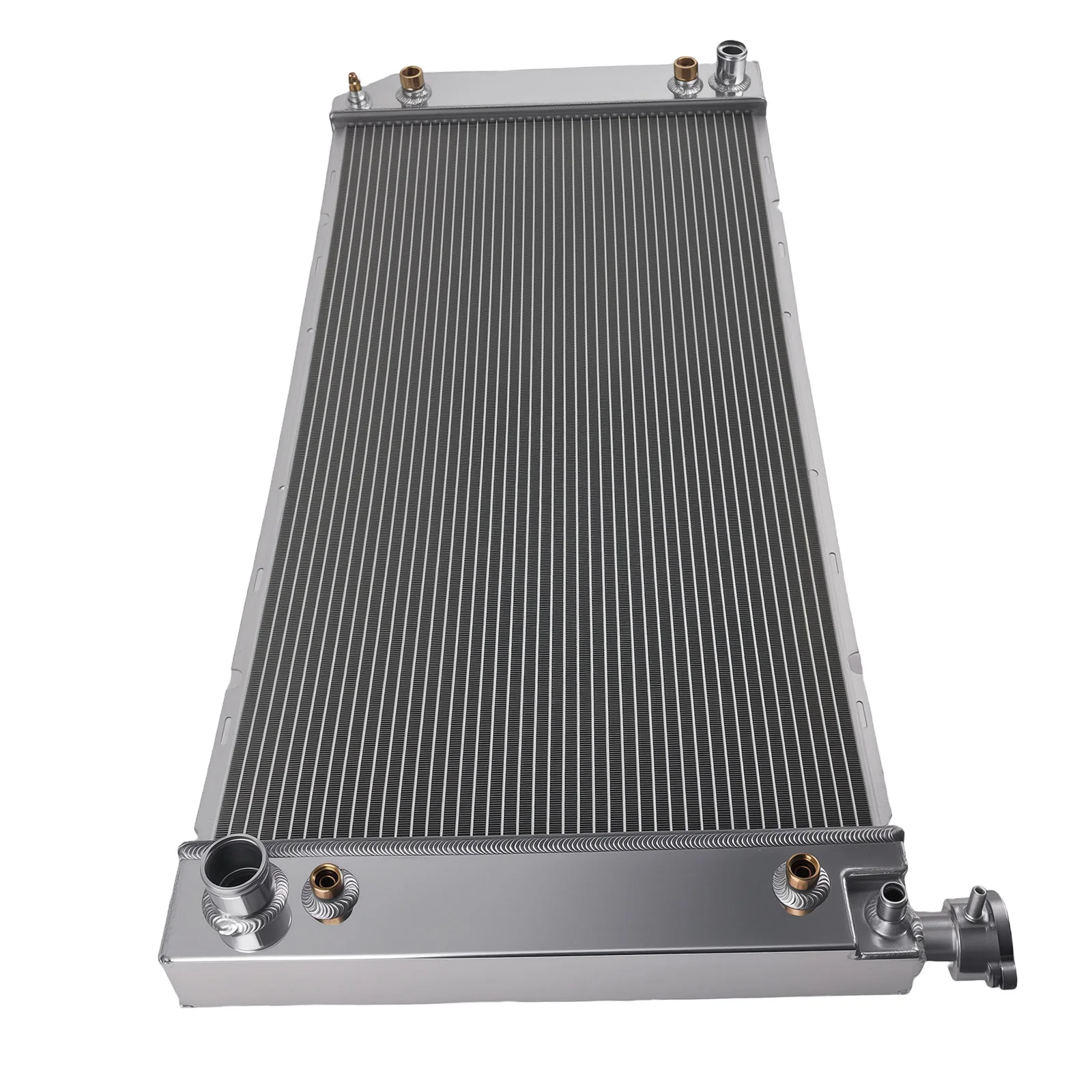 Radiator Tugas Berat untuk GMC K1500 5.7L V8 1988-1999 DPI1522 Desain Aliran Silang