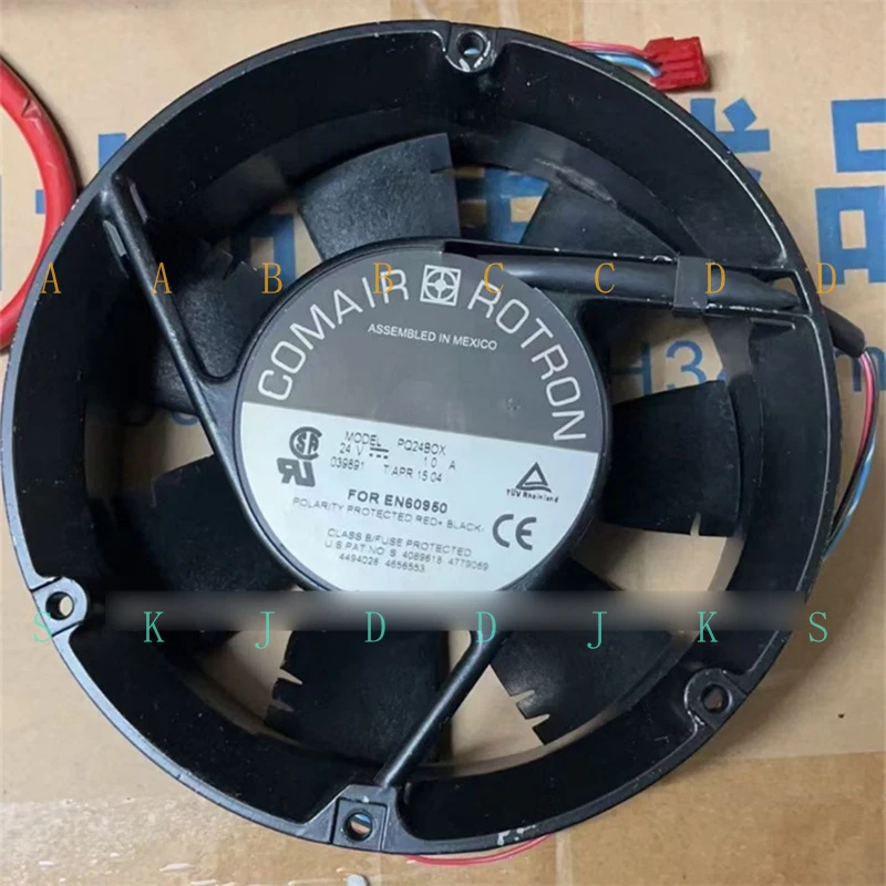 

M NEW COMAIR ROTRON PQ24BOX 24VDC 1.0A Cooling Fan