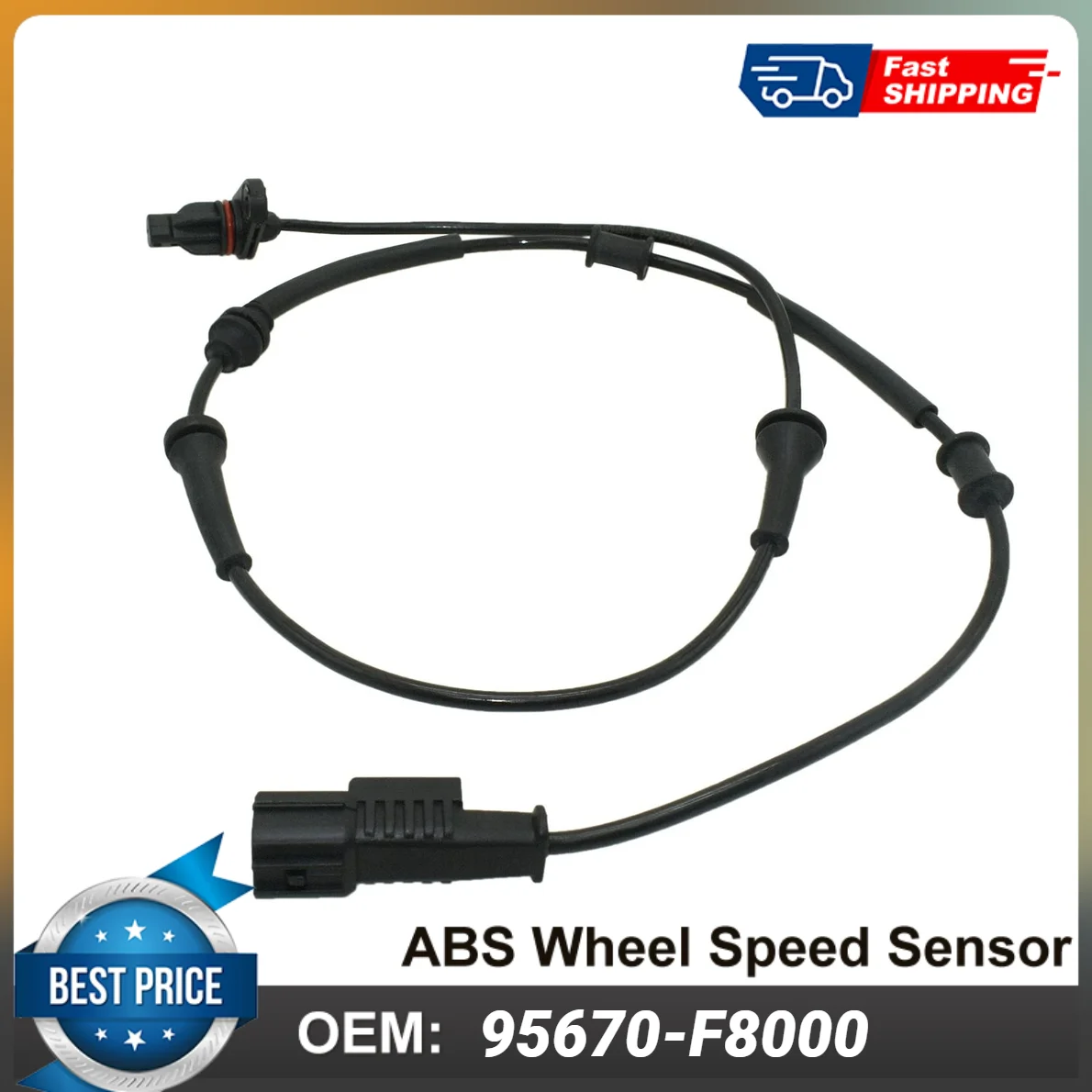 

95670-F8000 Front Left ABS Sensor For Hyundai Tucson L4 1.6L 2018 2.0L 2.4L 18-20 Kia Sportage V6 3.3L 2016 L4 2.4L 16-19