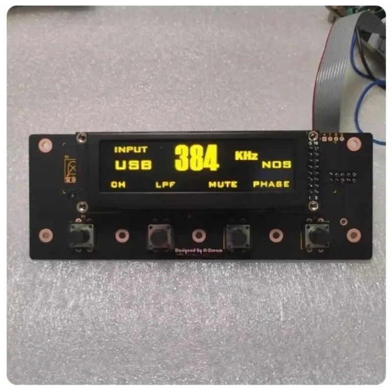 TDA1541 ЦАП драйвер цифровой дисплей Кнопка плата