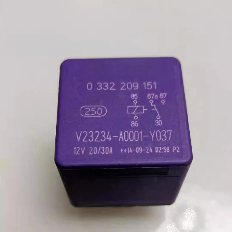 

（Brand-new）1pcs/lot 100% original genuine relay:V23234-A0001-Y037 12V 5pins 30A Automotive relay