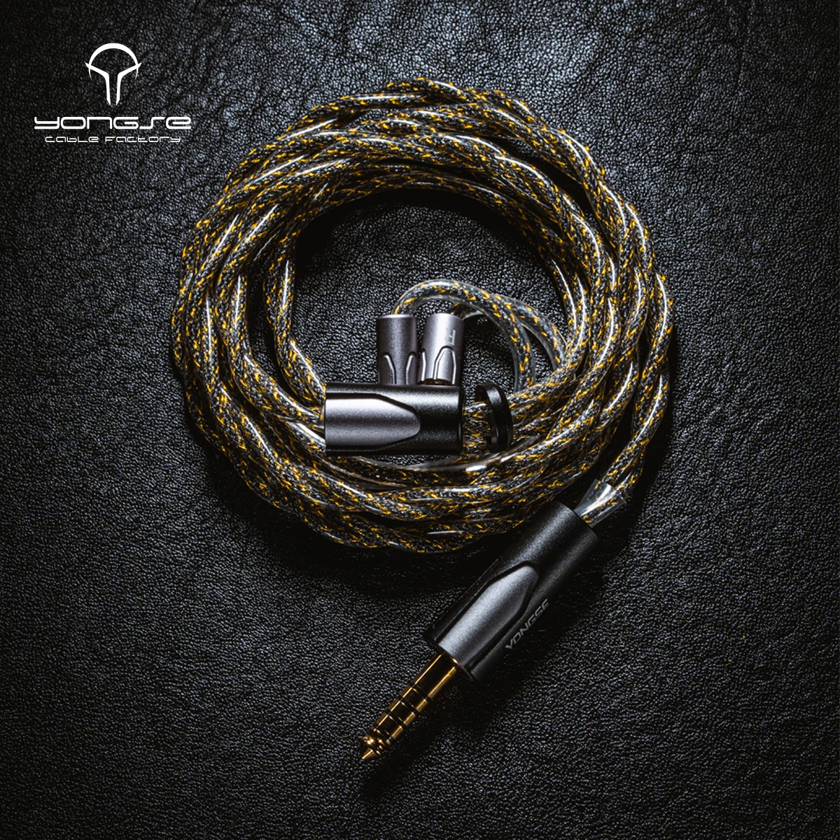 Yongse SpectraX High Quality Litz Pure Silver+OCC Mixedly Braided Coaxial Earphone Cable