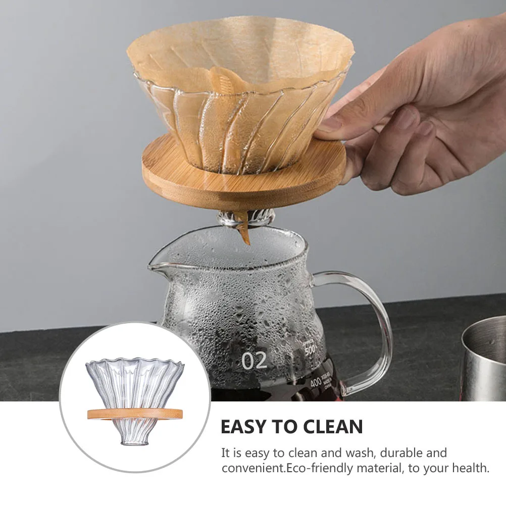 1 مجموعة 1 مجموعة دليل المنقط وعاء كوب مرشح قمع القهوة المنزلية دائم قابلة لإعادة الاستخدام أدوات القهوة المطبخ بار أداة