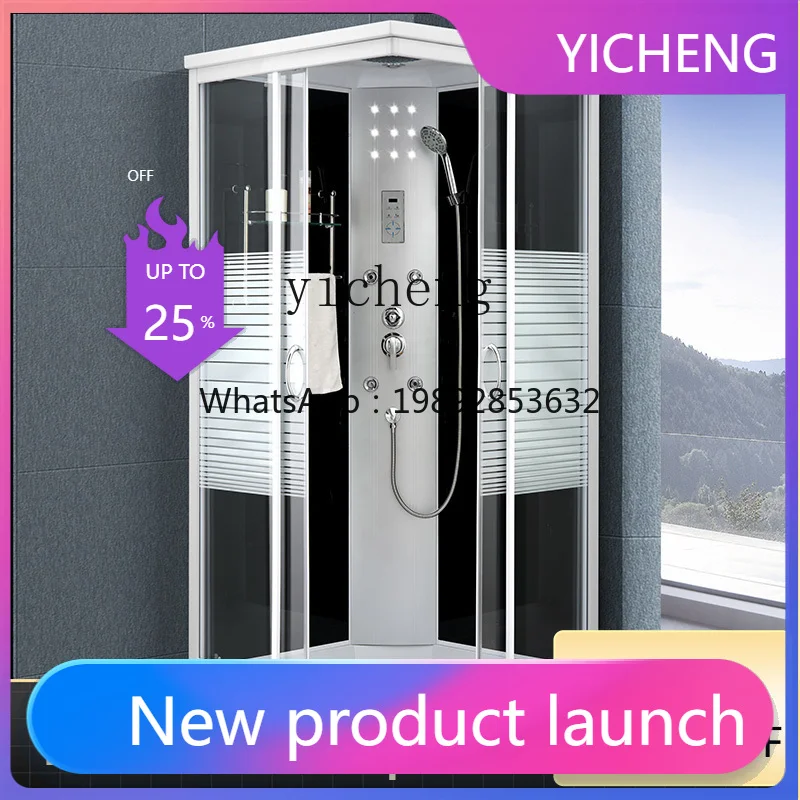 

A2-2 integral shower room integrated bathroom small square mobile bath room