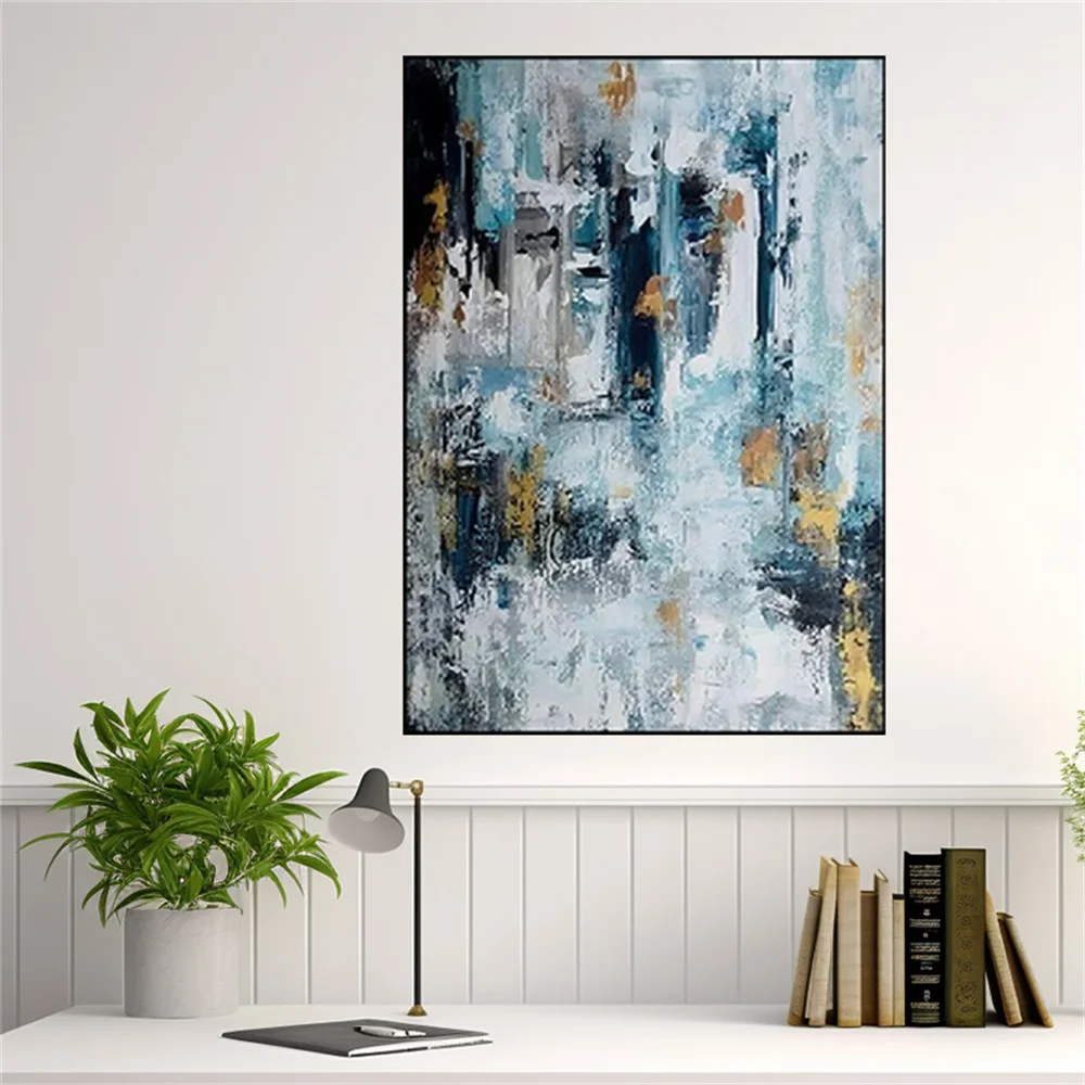 

Bauhaus Exhibition Farnsworth House Hanging Poster Art On Canvas Abstract Architecture Oil Painting Wall Picture For Living Room