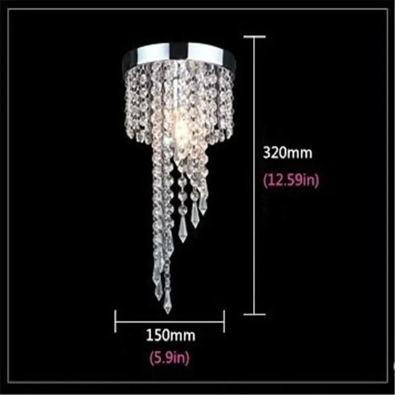 Modern chrome/Golden lustre LED Crystal chandelier lighting Fixture Pendant Ceiling Lamp Crystals lampadario lampadari avizeler