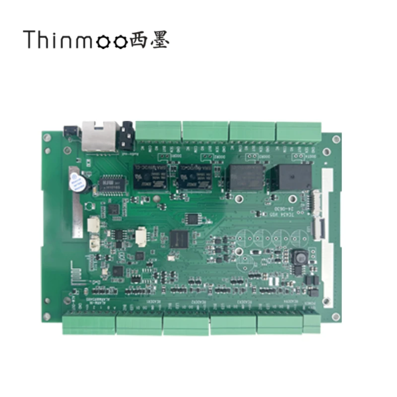 Thinmoo Multi-function wiegand TCP/IP wiegand network  4 doors smart access control system board with software