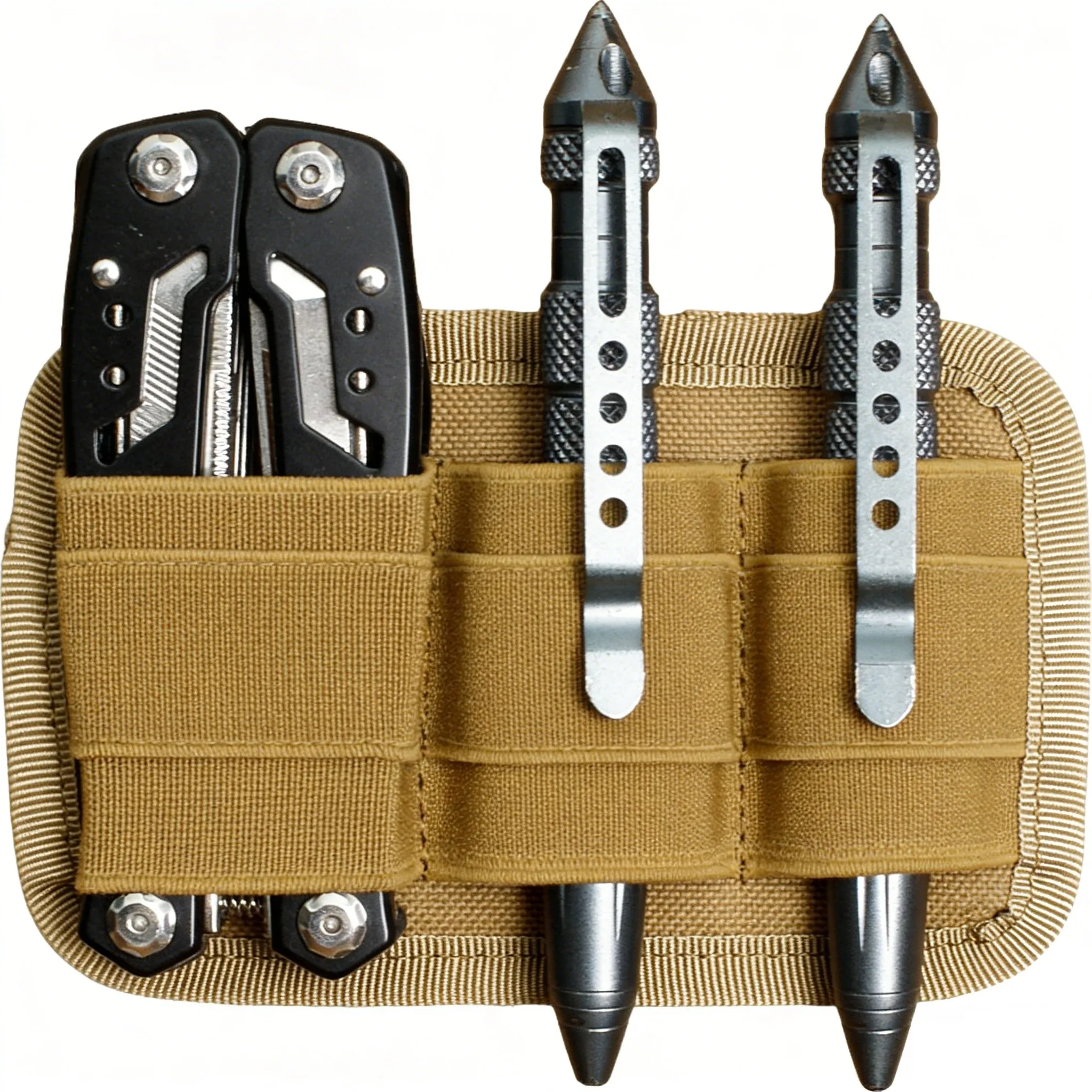 

Тактическая панель-органайзер на липучке для EDC с внутренним разделителем, модульная вставка для сумки, держатель для ручки и фонарика