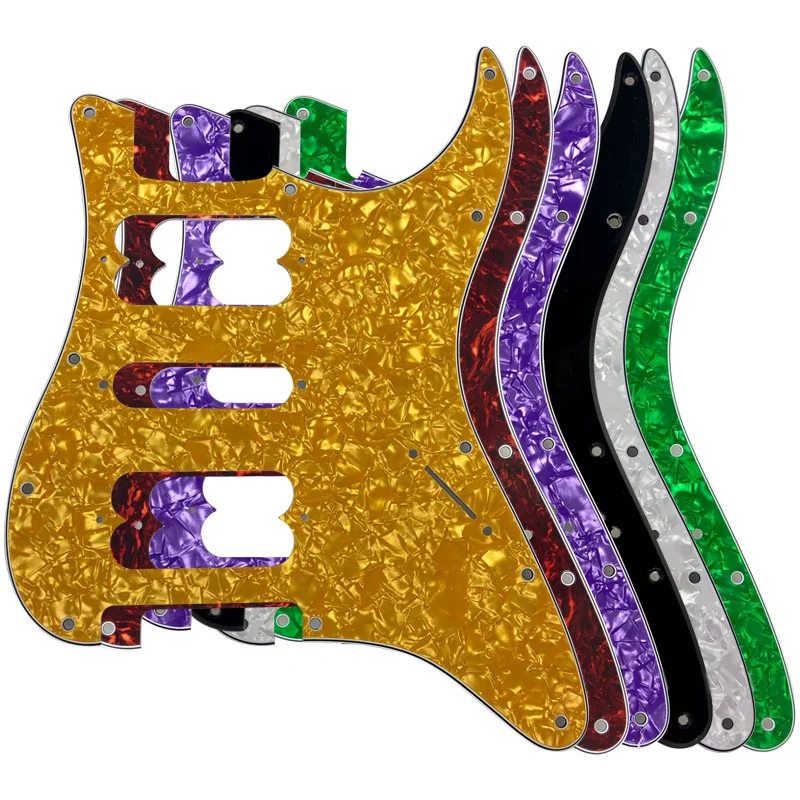 

Аксессуары для гитары Pickguard с 11 винтами, пластина для царапин FD Stratr Player, хамбакер ST HSH, без отверстия для управления, 5 шт.