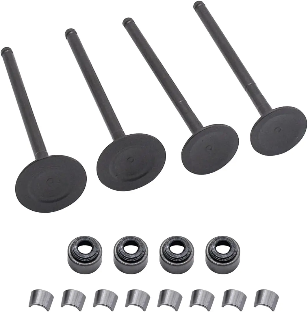 3087982 3087981 Intake Valve Exhaust Valves Seals Kit Fit for Polaris Predator 500 Outlaw 500 2003-2007