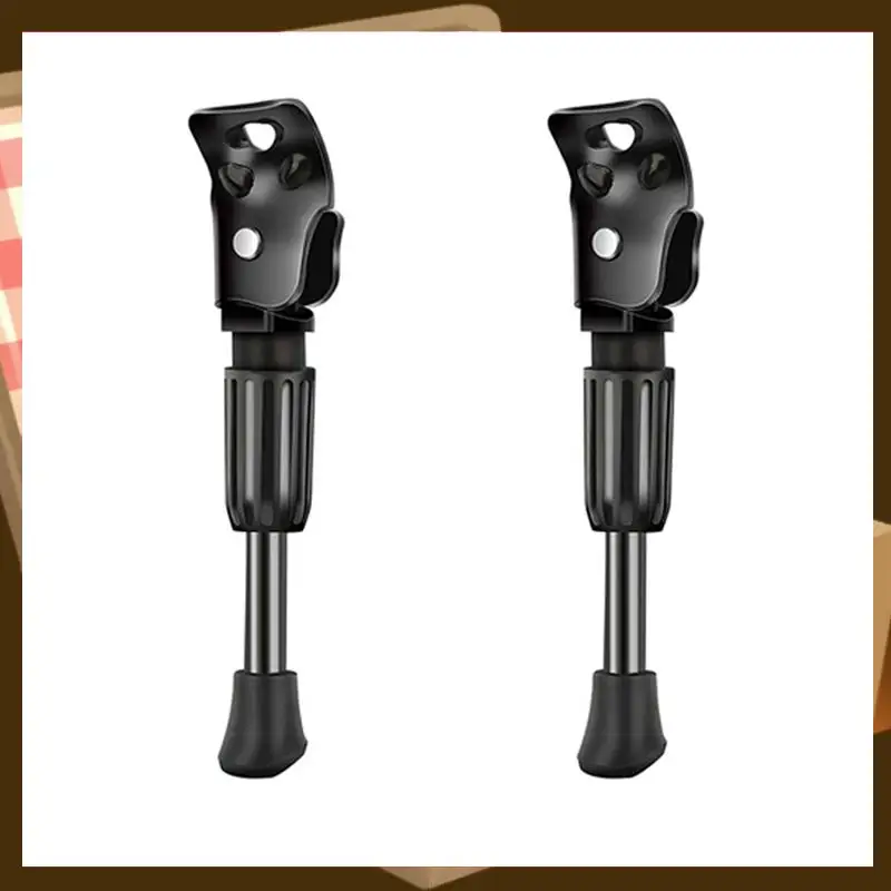 2X Bike Kickstand Children's Bicycle Single-Side Kick Stand Rear Mount Bikes Support Racks For 20 Inch Children's Bike-AA85