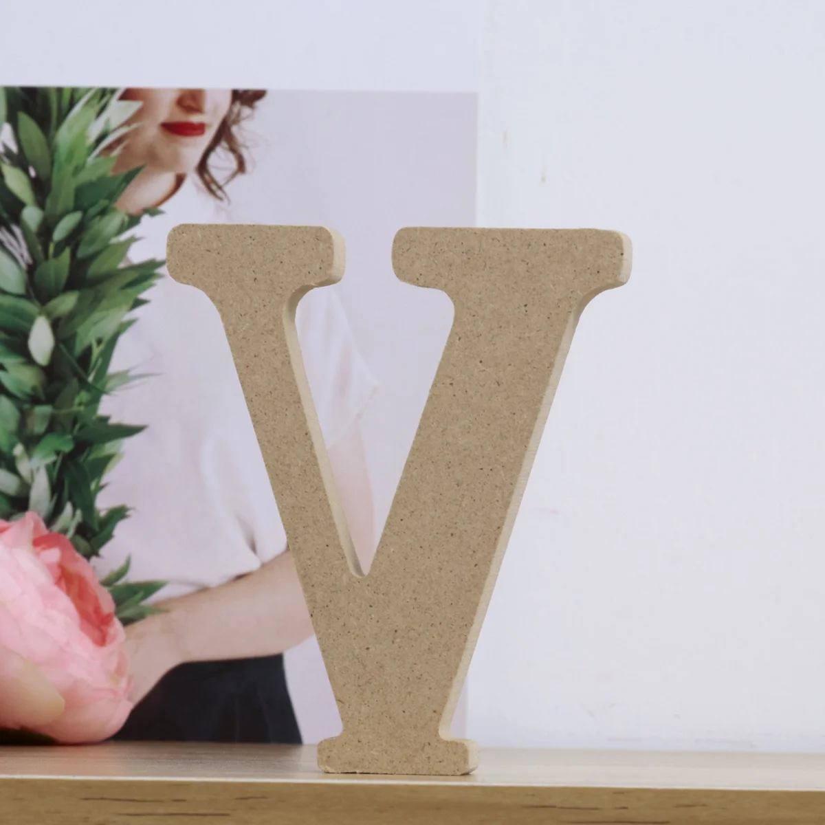 

Craft Wooden Letters Alphabet Wall Decor Natural Look Durable Home Office Nursery Decoration Wooden Letters Alphabet Letter