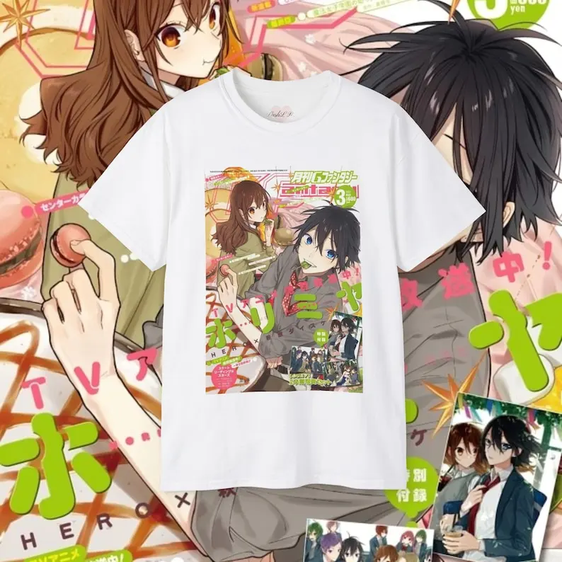 Horimiya Shirt Vintage Anime T-Shirt Retro Anime Shirt