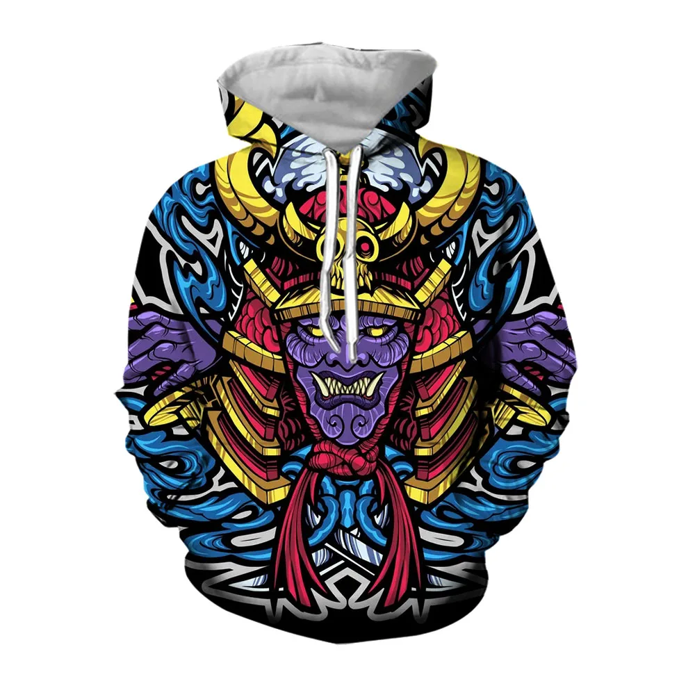 

Jumeast 3D Halloween Demonic Hoodie Casual Men Clothing Fashion Streetwear Oversize Mens Hoodies Loose Comfortable Clothes Coats