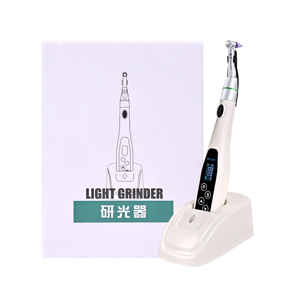 

Dental Light Grinding Motor with 4:1 Contra Angle Handpiece Rechargeable Dental Polishing Machine Dentist Grinding Tools