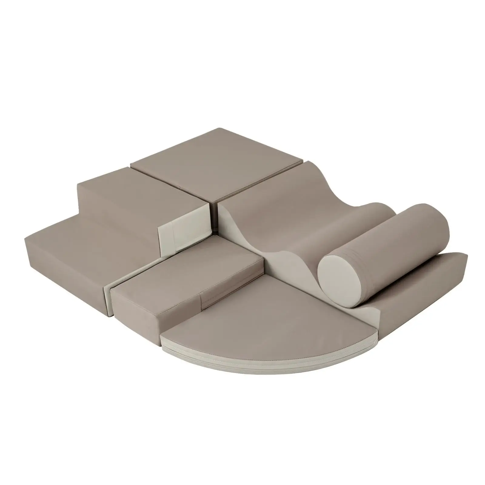 

Kids Indoor Climbing Crawling Toy Foam Soft Playground Block Set for Playroom Activity Babies and Toddlers Indoor