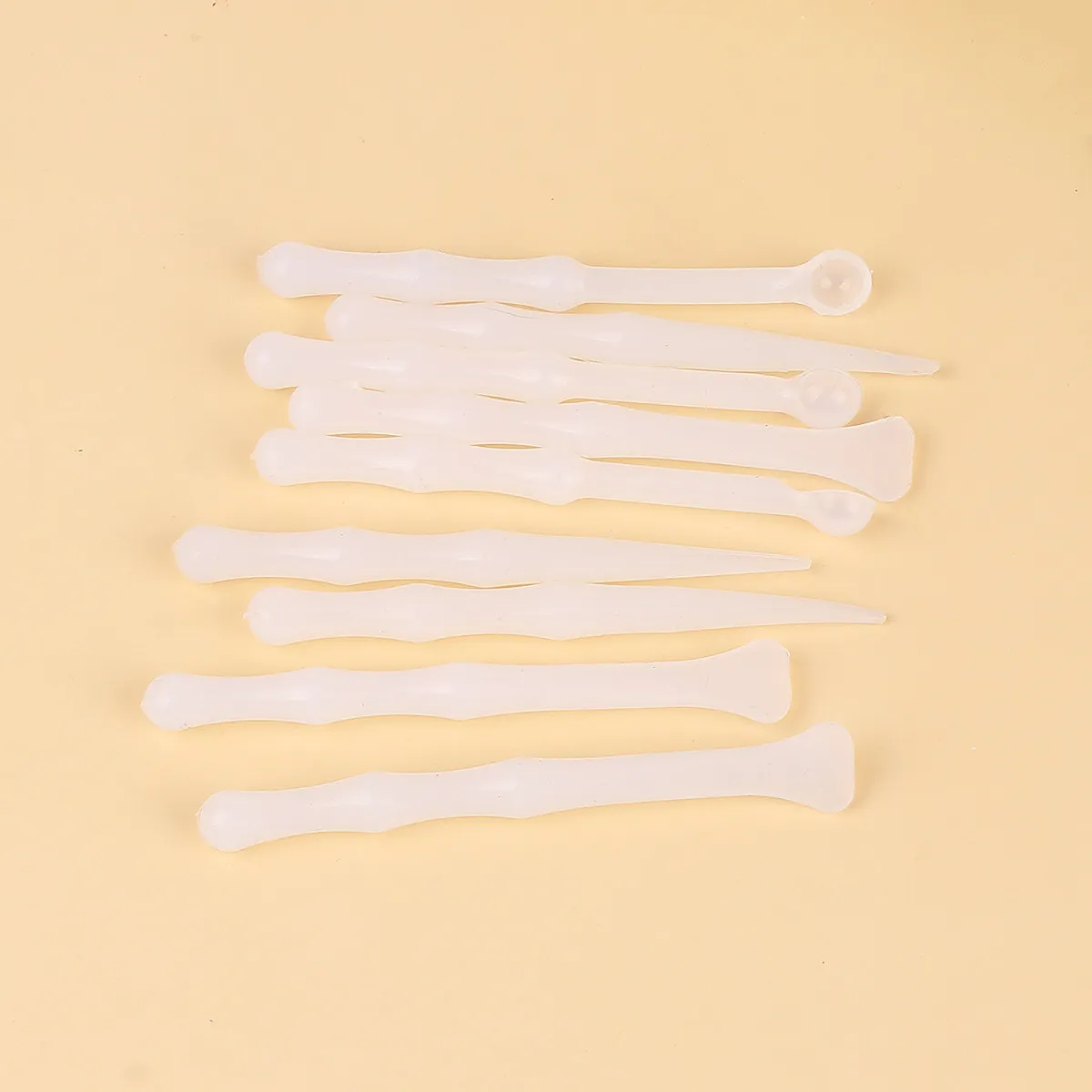 

Набор из 9 высококачественных силиконовых палочек для перемешивания эпоксидной смолы, легко моются, многоразовые, для создания украшений своими руками