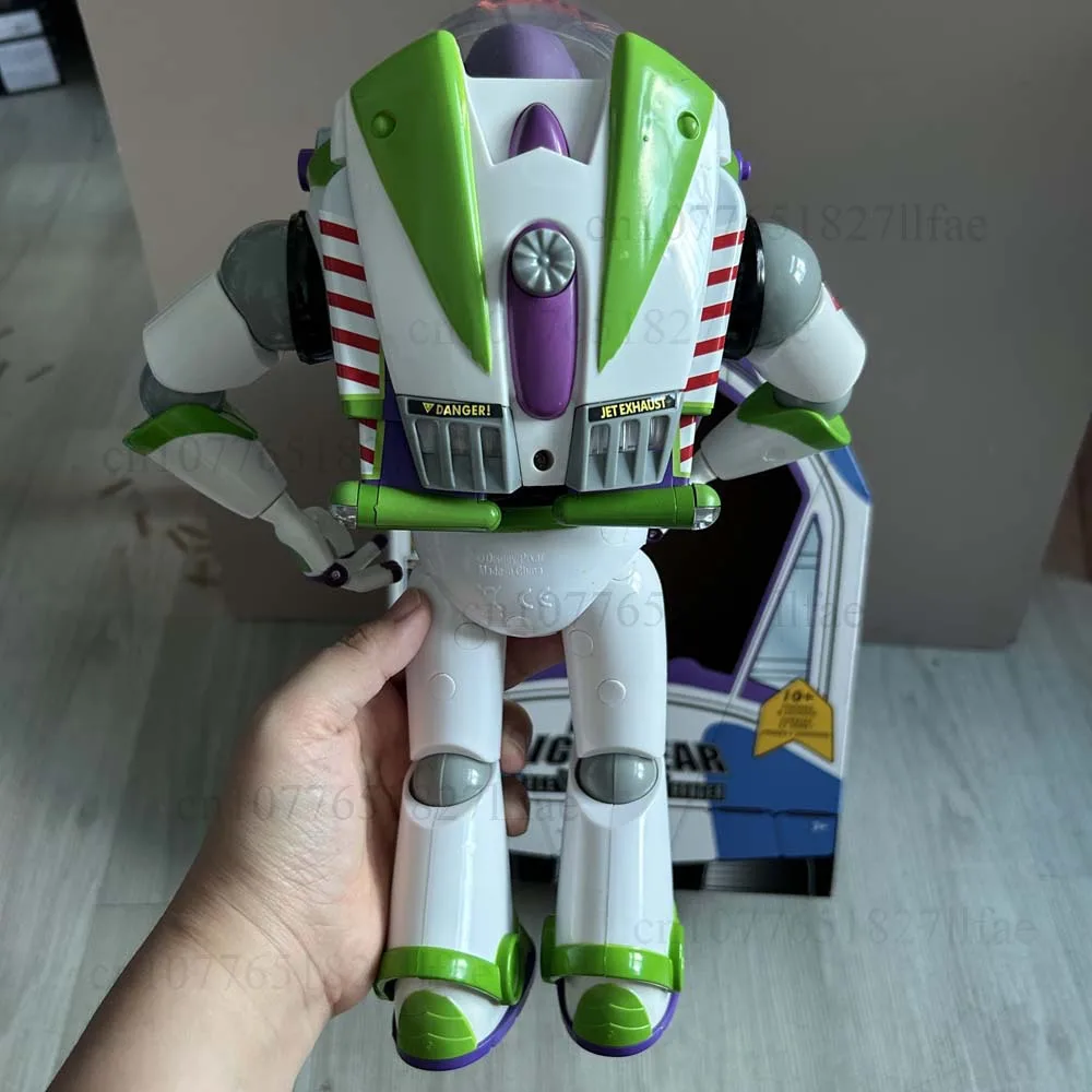 Story 3 4 Talking Buzz Action Figures Body Doll Model Toys Voice Doll Action Figures Model Toys Joint Movable Christmas Gift