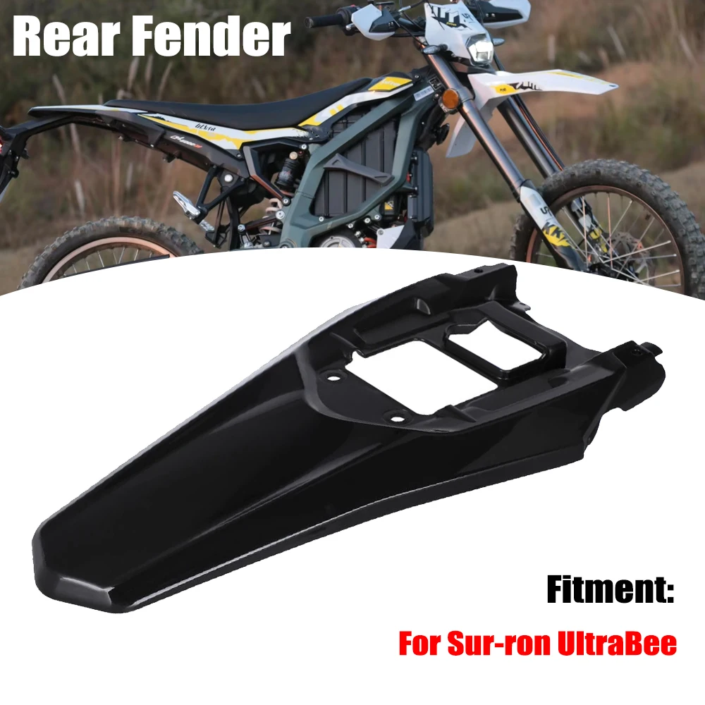 

PP Rear Fender Mudguard for Sur-ron Ultra Bee Electric Bike, High Strength Motorcycle Accessories