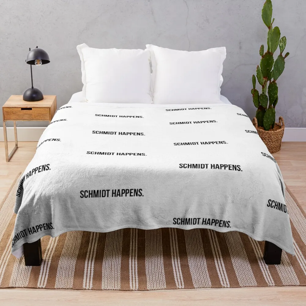 schmidt happens Throw Blanket Summer Beddings wednesday Blankets